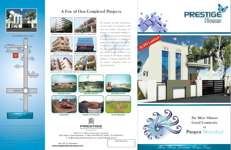 Prestige Homes brochure